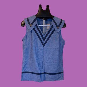 Dear Creatures RARE NWT Scout Blouse in Chambray Size Large